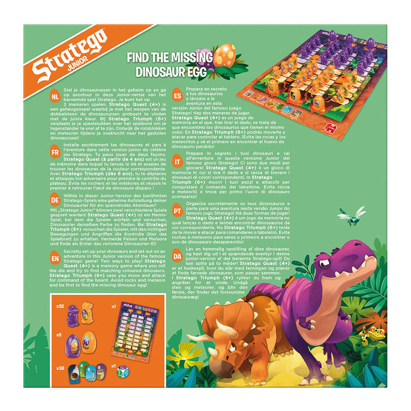 Load image into Gallery viewer, Jumbo Stratego Junior Dino&#39;s Bordspel
