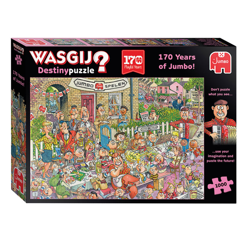 Load image into Gallery viewer, Jumbo Wasgij Destiny Legpuzzel 170 Jaar Special. 1000st.
