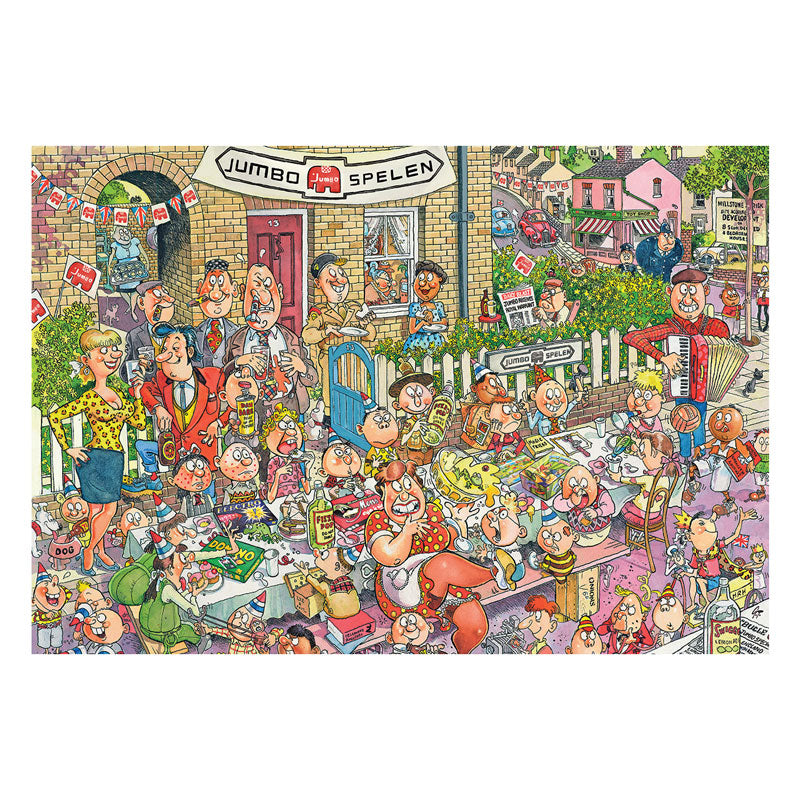 Load image into Gallery viewer, Jumbo Wasgij Destiny Legpuzzel 170 Jaar Special. 1000st.
