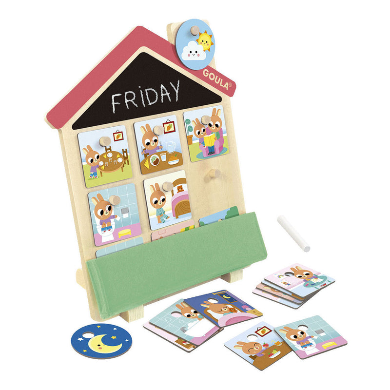 Load image into Gallery viewer, Jumbo routines house educatief houten spel
