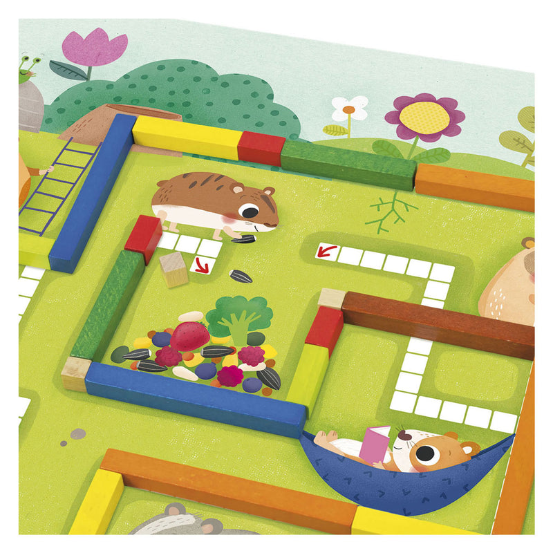 Afbeelding laden in galerijviewer, Goula jumbo hamsters 1 tot 10 educatief rekenspel
