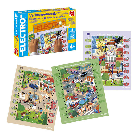Electro jumbo verkeerseducatie spel