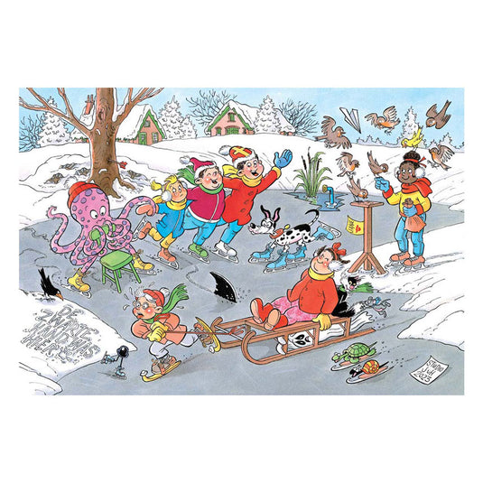 Jumbo puzzel 240 st. jvh junior schaatsen