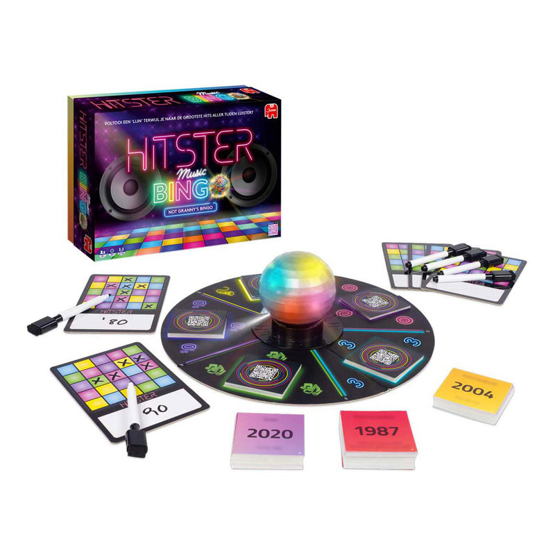 Afbeelding laden in galerijviewer, Jumbo hitster bingo gezelschapsspel
