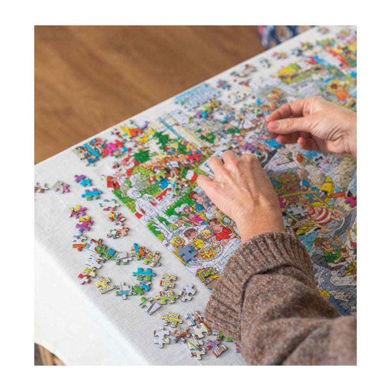 Load image into Gallery viewer, Jumbo jan van haasteren legpuzzel - de sluizen, 1000st.
