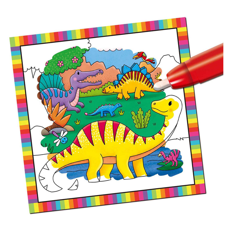 Chargez l'image dans la visionneuse de la galerie, Galt jumbo - water magic - baby dino's - water kleurboek - kleurboek dreumes - vanaf 1 jaar

