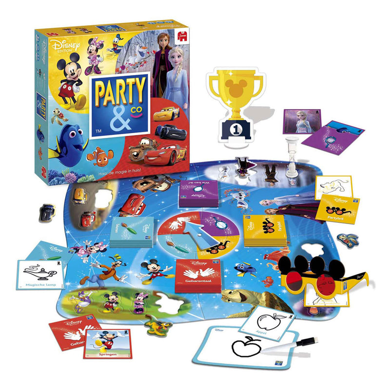 Afbeelding laden in galerijviewer, Jumbo party co. disney bordspel
