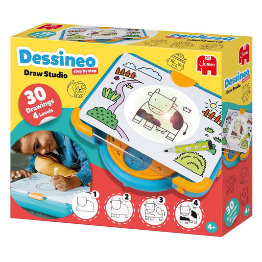 Jumbo - dessineo - leren tekenen - vanaf 4 jaar - hobbypakket