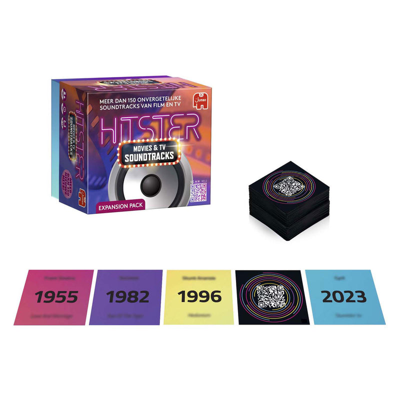 Load image into Gallery viewer, Jumbo hitster movies tv soundtracks muziekspel uitbreiding
