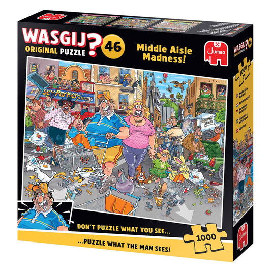 Jumbo wasgij original 46 legpuzzel - buitenkansjes!, 1000st.