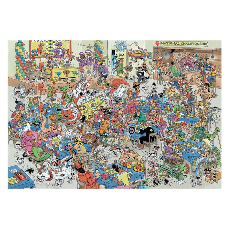 Load image into Gallery viewer, Jan van haasteren legpuzzel - nk mens erger je niet, 2000st.
