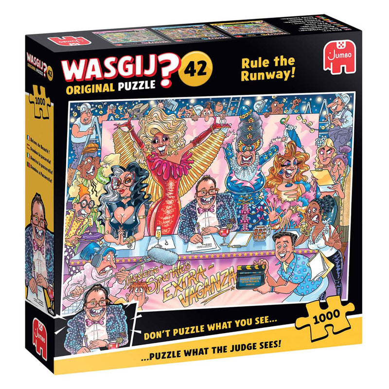 Load image into Gallery viewer, Jumbo wasgij original 42 legpuzzel - glitter en schitter!, 1000st.
