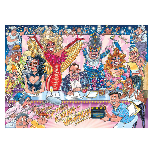 Merkloos sans marque wasgij original 42 legpuzzel - glitter en schitter!, 1000st.