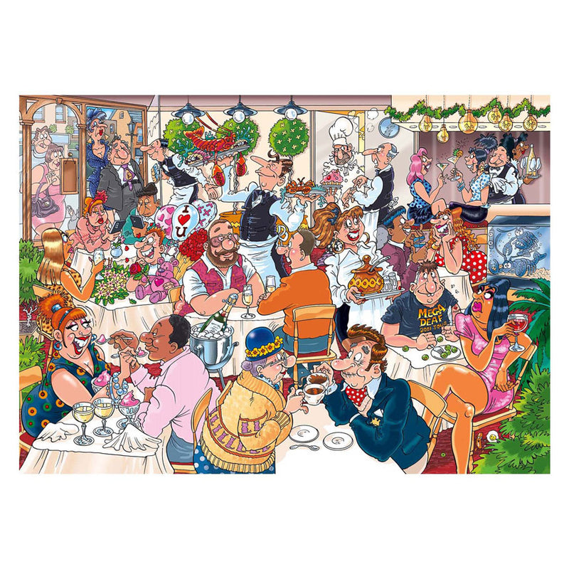 Load image into Gallery viewer, Jumbo wasgij mystery 26 legpuzzel - date night!, 1000st.
