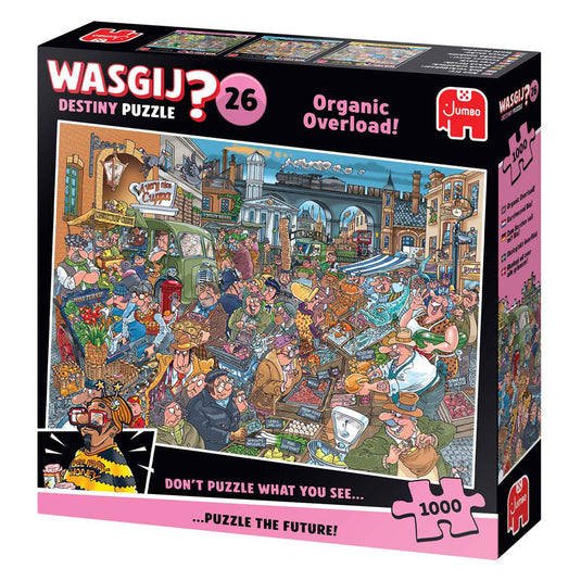 Jumbo wasgij destiny 26 legpuzzel - barstensvol bio!, 1000st.