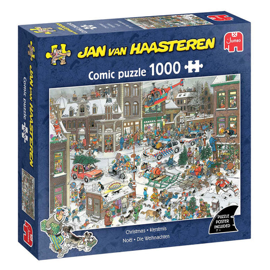 Jumbo jan van haasteren legpuzzel - kerstmis, 1000st.
