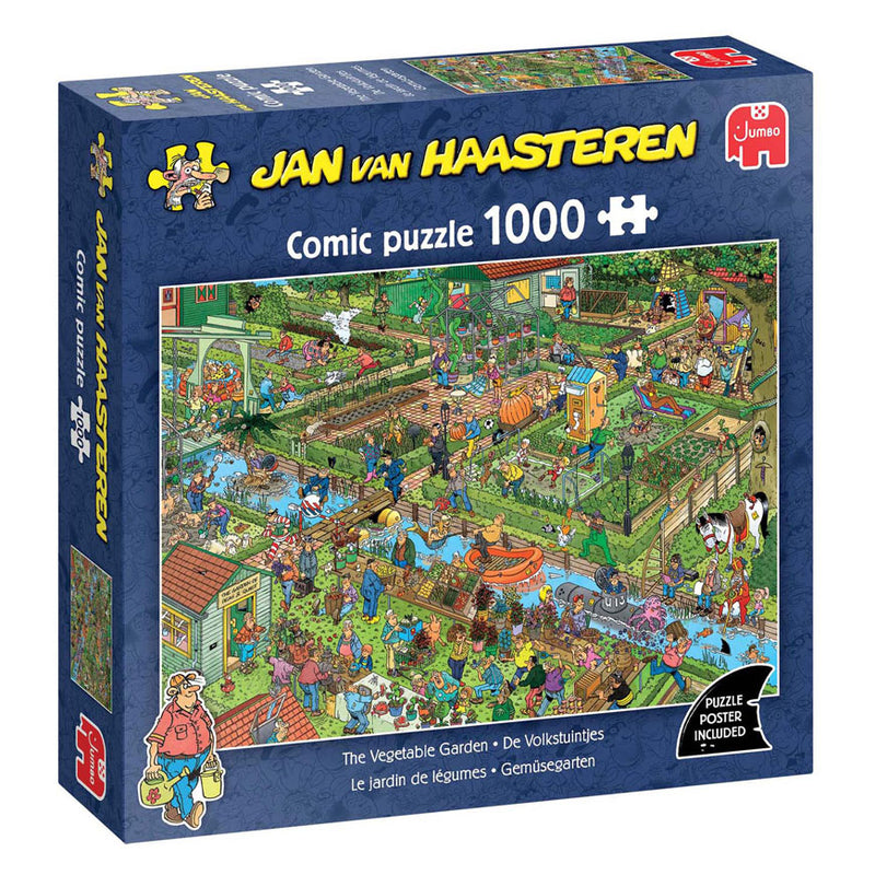 Load image into Gallery viewer, Jumbo jan van haasteren legpuzzel - volkstuintjes, 1000st.

