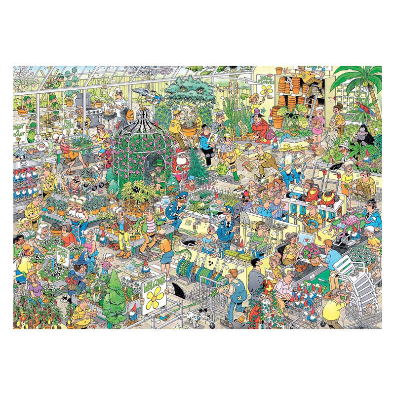 Load image into Gallery viewer, Jan van haasteren legpuzzel - het tuincentrum, 1000st.
