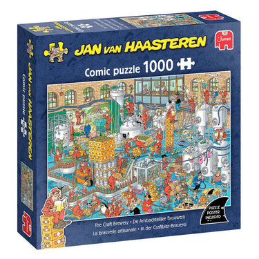 Jumbo jan van haasteren legpuzzel - de ambachtelijke brouwerij, 1000st.