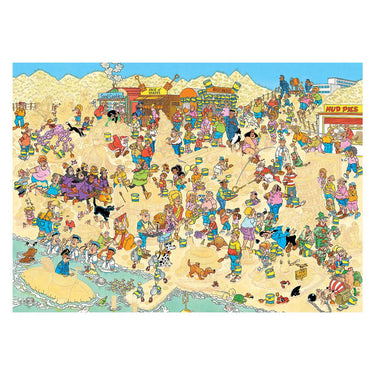 Jumbo jan van haasteren legpuzzel - zandsculpturen, 1000st.