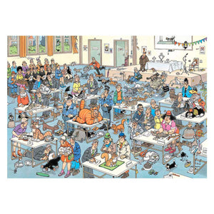 Jumbo puzzel 1000 st. jvh - de kattenshow
