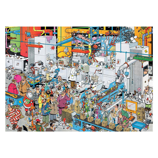 Jumbo jan van haasteren legpuzzel - snoepfabriek, 500st.
