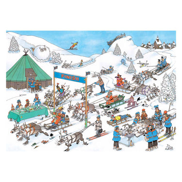 Jumbo jan van haasteren legpuzzel - race, 500st.