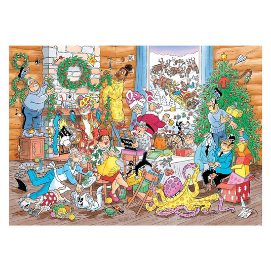 Jumbo jan van haasteren legpuzzel - kerstkriebels - 500st.