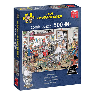 Jumbo jan van haasteren legpuzzel - wie is de volgende, 500st.