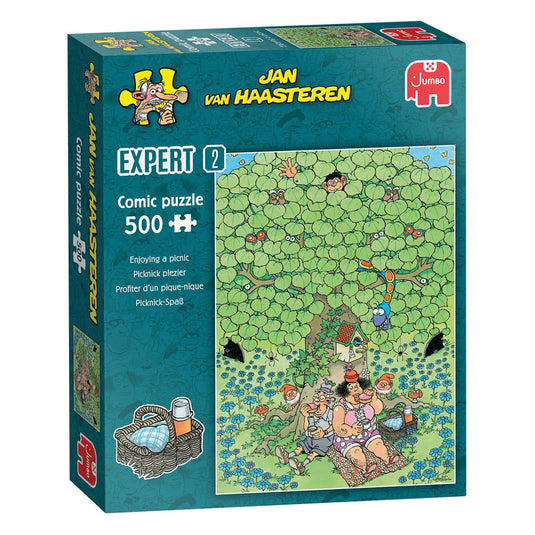 Jumbo jan van haasteren legpuzzel expert 2 - picknick plezier - 500st.