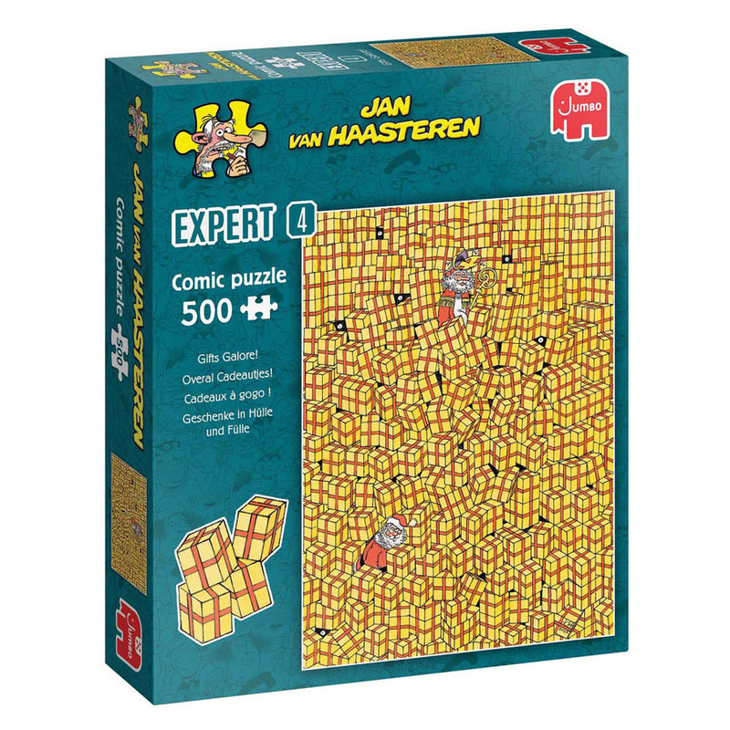 Load image into Gallery viewer, Jan van haasteren legpuzzel - expert 4 overal cadeautjes, 500st.
