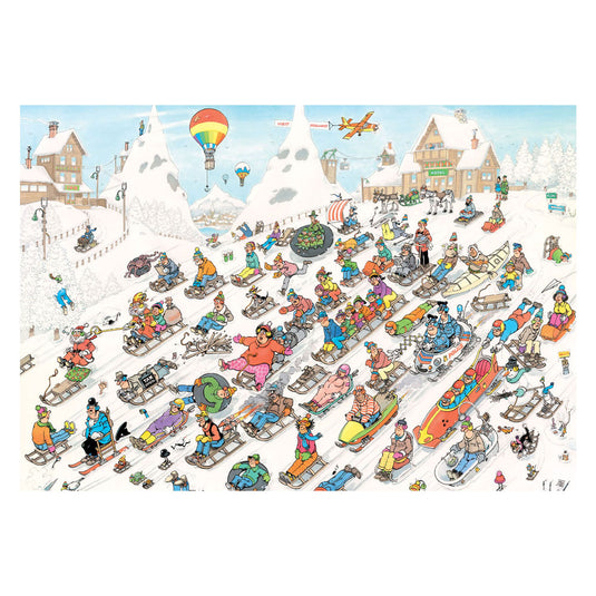 Jumbo jan van haasteren legpuzzel - van onderen! - 2000st.