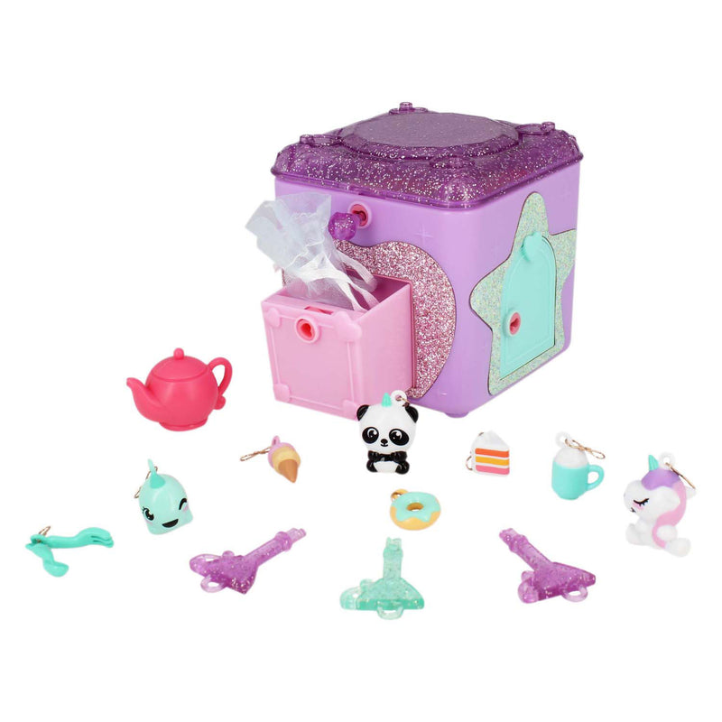 Afbeelding laden in galerijviewer, Funlockets jumbo - - secret juwelery box - geheime sieraden doos - meisjes vanaf 4 jaar - met 20+ verrassingen
