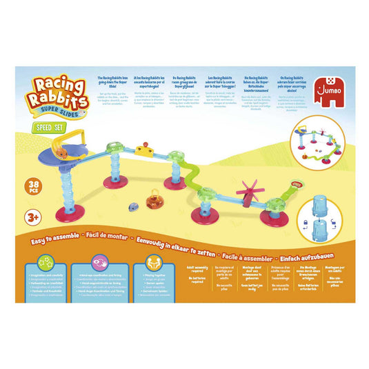 Jumbo racing rabbits starter set - 2 konijnen