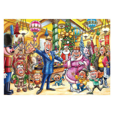 Wasgij christmas 21 legpuzzel - een feestelijke make-over! - 2x1000st.