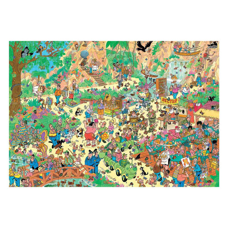 ギャラリービューアに画像をロードする, Jumbo puzzel 2000 st. jvh vrolijke fladderaars
