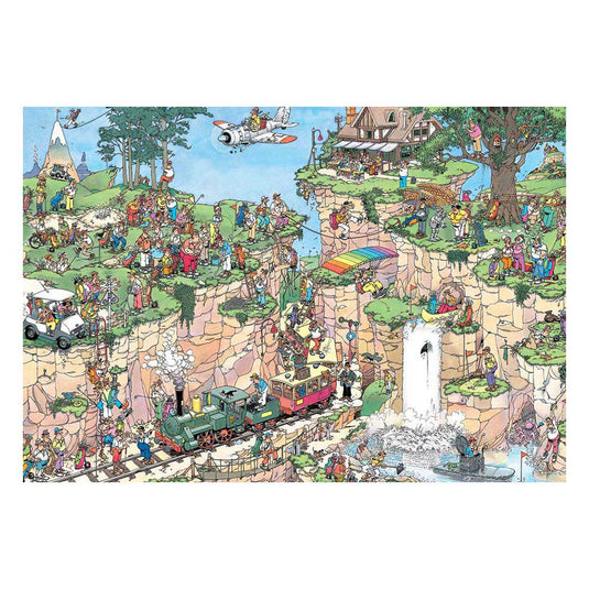 Jan van haasteren legpuzzel - de golfbaan - 5000st.