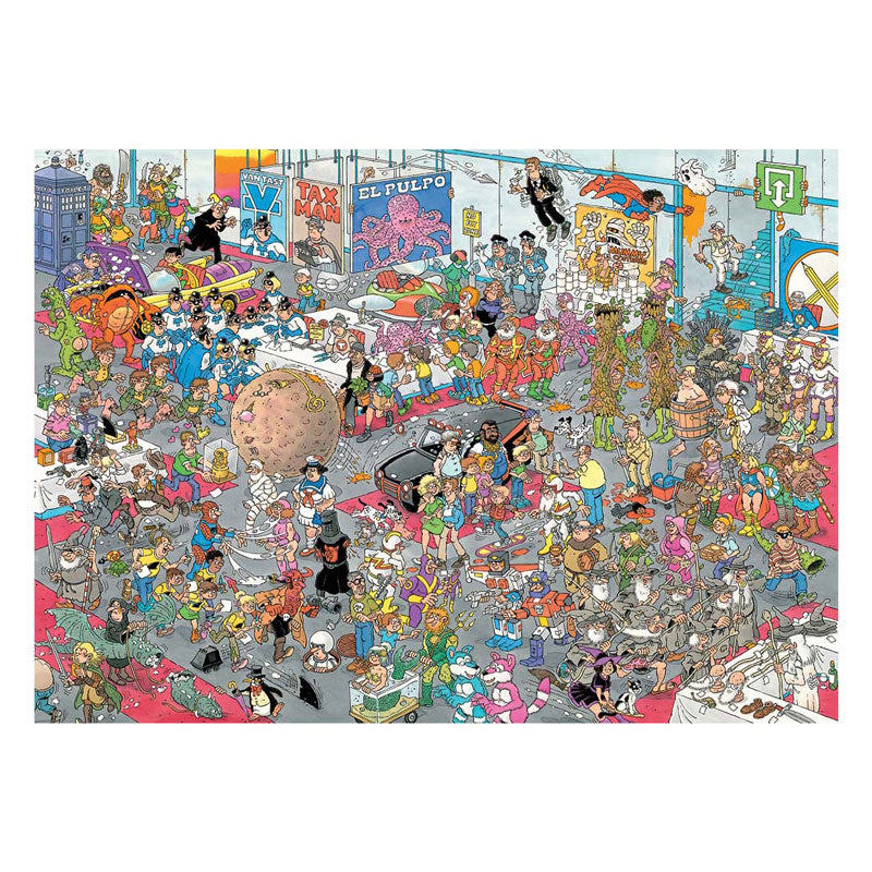Afbeelding laden in galerijviewer, Jan van haasteren legpuzzel - geef ons de ruimte net als in de film - 2x1000st.
