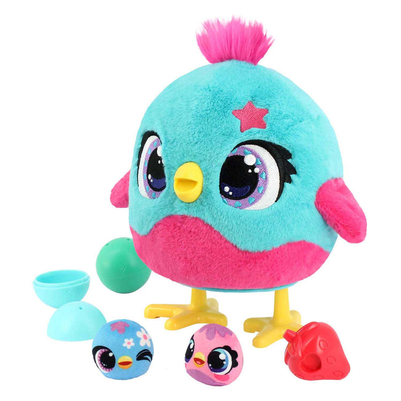 Afbeelding laden in galerijviewer, Funtasy family jumbo - - chick-a-boo - vanaf 3 jaar - interactieve knuffel - speelgoed met geluid - zingt, danst en legt kuikens
