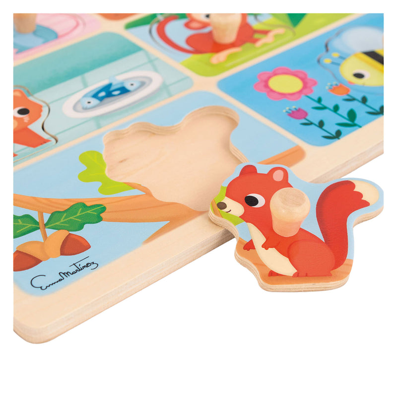 ギャラリービューアに画像をロードする, Jumbo goula noppenpuzzel mijn lievelingseten - 8st.
