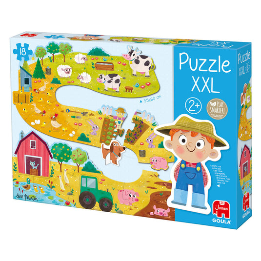 Goula puzzel xxl boerderijdieren