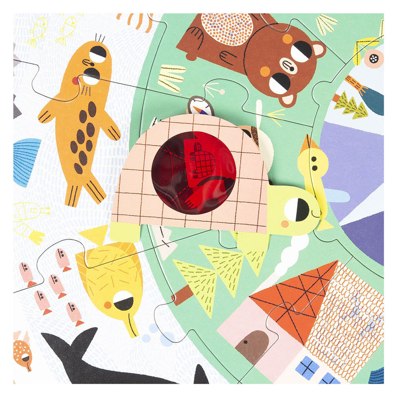 Chargez l'image dans la visionneuse de la galerie, Goula puzzel xxl discover animals
