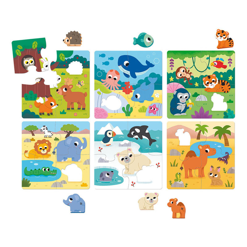 ギャラリービューアに画像をロードする, Jumbo goula puzzel 6 habitat - 5st.
