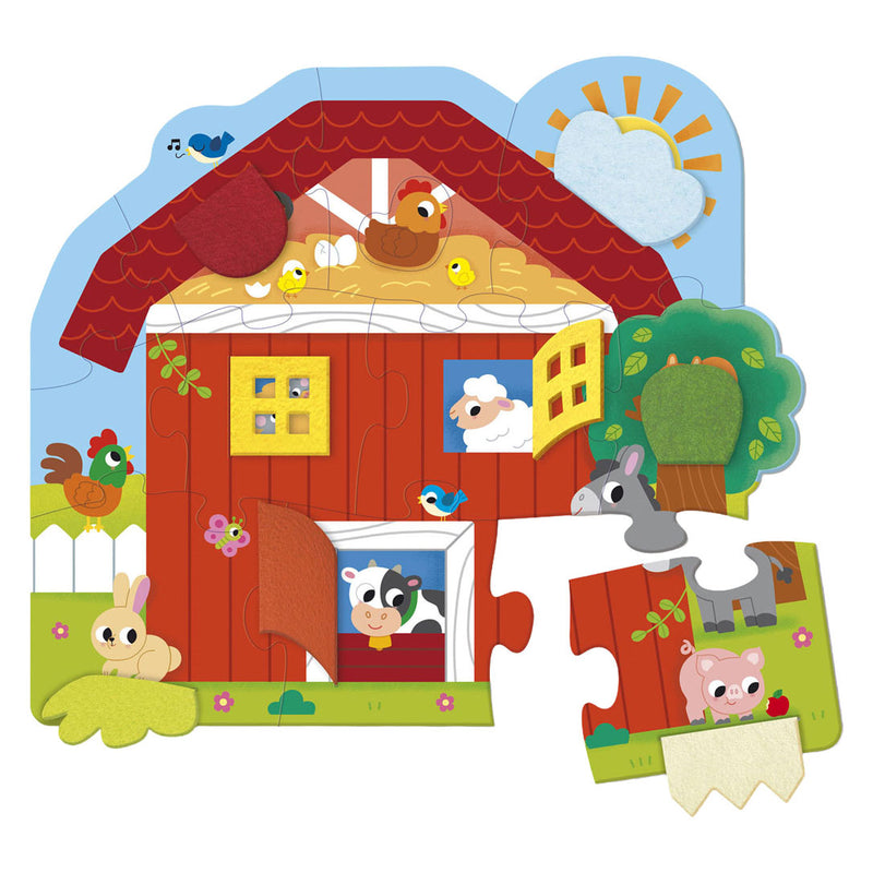 Afbeelding laden in galerijviewer, Jumbo goula puzzel xxl surprise farm - 12st.

