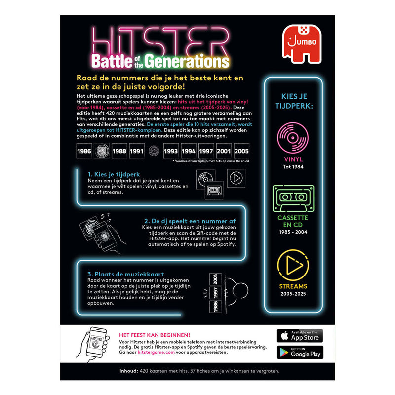 Laden Sie das Bild in Galerie -Viewer, Jumbo hitster battle of the generations
