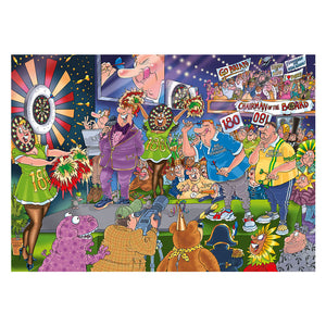 Jumbo wasgij mystery 30 - schot in de roos! - puzzel - 1000 stukjes