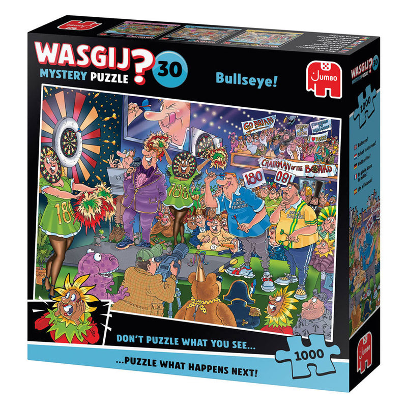 Laden Sie das Bild in Galerie -Viewer, Jumbo wasgij mystery 30 - schot in de roos! - puzzel - 1000 stukjes

