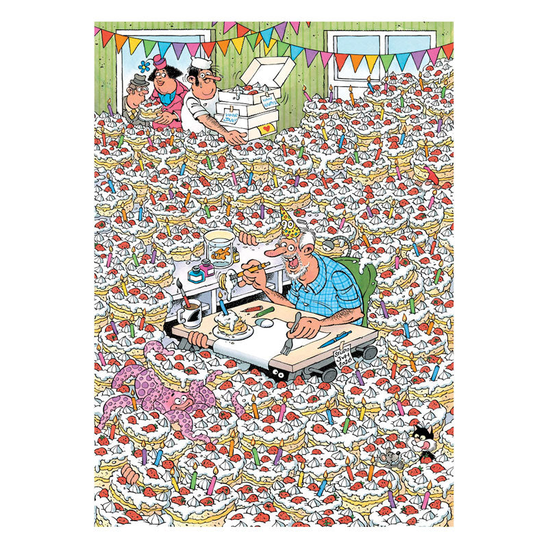 Afbeelding laden in galerijviewer, Jumbo puzzel 500 st. jvh expert 8 - hoera jan 90 jaar!

