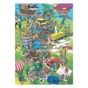 Jumbo puzzel 1000 st. jvh oldtimers - pakketstress!