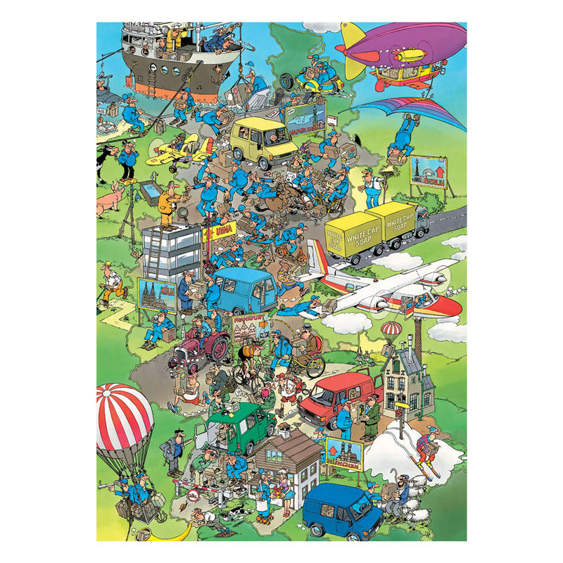 Chargez l'image dans la visionneuse de la galerie, Jumbo puzzel 1000 st. jvh oldtimers - pakketstress!
